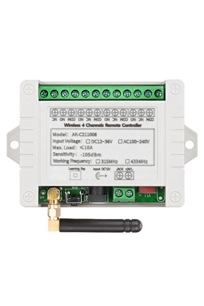 Choice 1 Receiver Smart Multiple DC 12v 24V 36V 10A 433MHz 4 Channel Wireless...