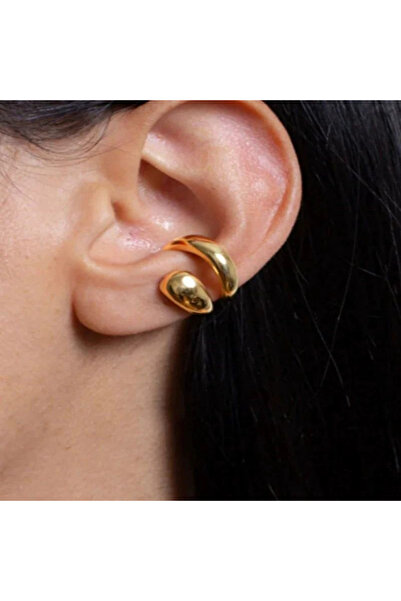 Choice Gold color Fashion Women's Piercless Ear Clip Earring Classic Gold Col...
