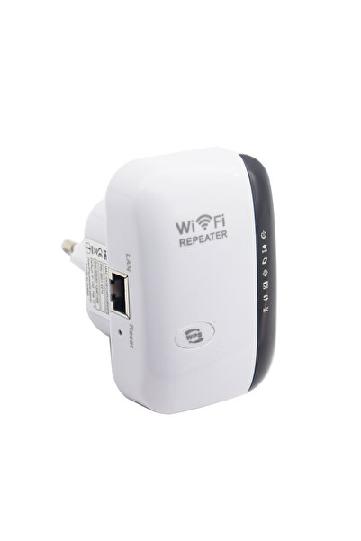 Choice5 US Plug 7 Lights White 300Mbps WiFi Amplifier Wireless WIFI Repeater ...