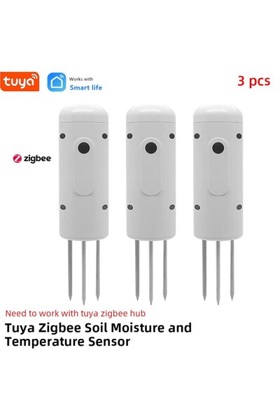 Choice5 TH10Z-3PCS Tuya Zigbee Smart Water Valve Controller Sprinkler Drip Ir...