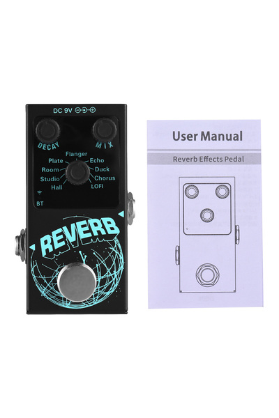 Choice as shown Guitar Effects Pedal Digital Reverb Guitar 9 Different Reverb...