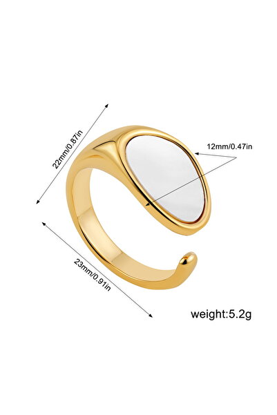 Choice 10 Vintage Stainless Steel Rings for Women Punk Chunky Irregular Smoot...