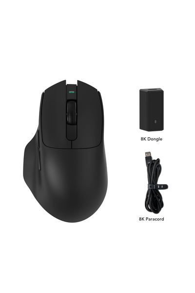 Choice ماوس الألعاب ساتورن برو بلاك كيسونا ساتورن برو بمستشعر PAW3395 خفيف ال...