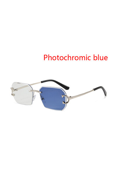 Choice3 silver change blue Photochromic Sunglasses Women Men Anti Blue Light ...