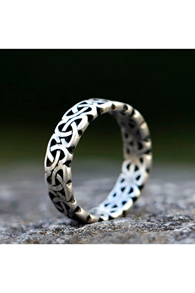 Choice 7 As Shown 2023 NEW Vintage 316L Stainless Steel Viking Celtic Knot Ri...