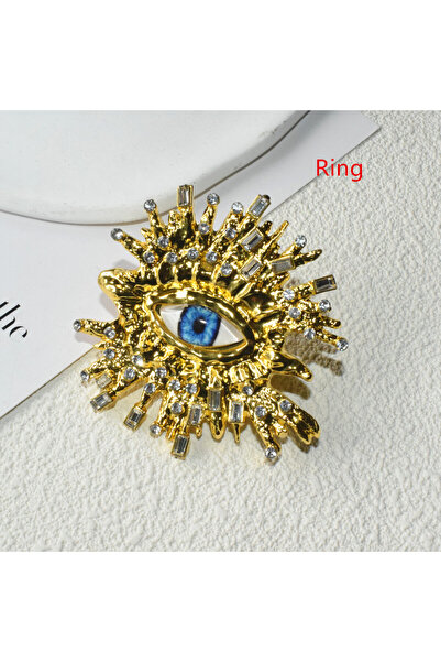 Choice Ring Baroque Style Fashion Alloy Big Eyes Dangle Earrings For Women Je...