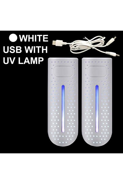 Choice1 مجفف أحذية محمول بمصباح USB أبيض بالأشعة فوق البنفسجية مع قابس USB وس...