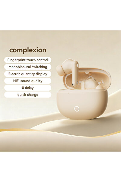 choice2 Apricot True Wireless Earphones Bluetooth Headphones Noise Reduction ...