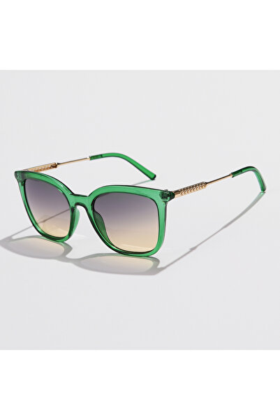 Choice show as picture green Classic Square Sunglasses Women Men Vintage Bran...
