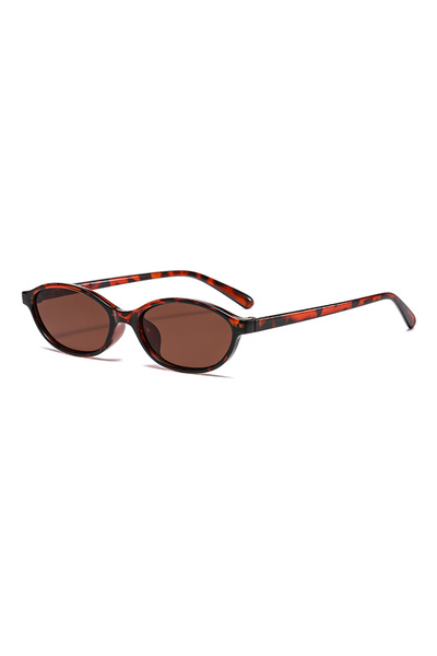 Choice9 Leopard Protective Glasses 1/4pcs Women's Leopard Brown Sunglasses Fa...