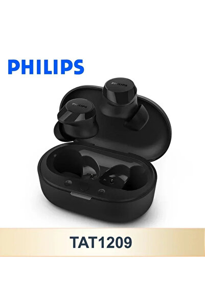 Choice Philips TAT1209 Black New Philips TAT1209 Earphone Wireless Bluetooth ...