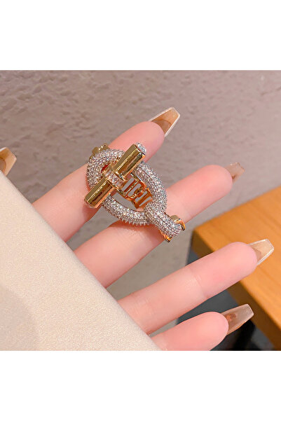 Choice1 Silver Fashion Zircon OT Buckle Ring Women Hand Accessories Wholesale...