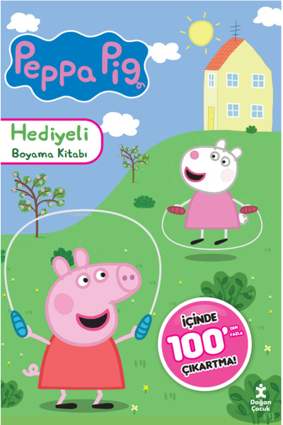 Doğan Çocuk Peppa Pig 100+ Sticker Coloring Book