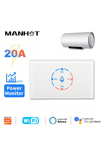 Choice Smart WiFi Boiler Switch with Energy Monitoring 4400W Smart Water Heat...