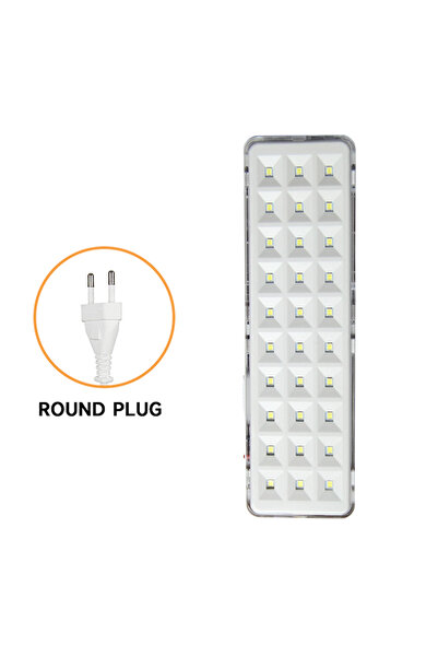 Choice 164 مصباح طوارئ LED دائري قابل لإعادة الشحن ومحمول ومقاوم للحريق في ال...