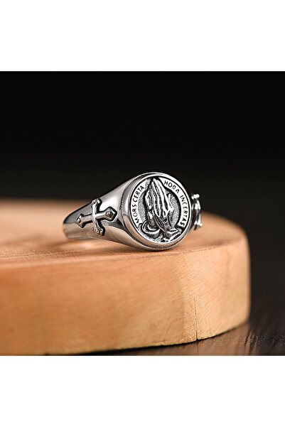Choice Adjustable Type2 Adjustable Cross Ring, Stainless Steel Punk Dark Styl...