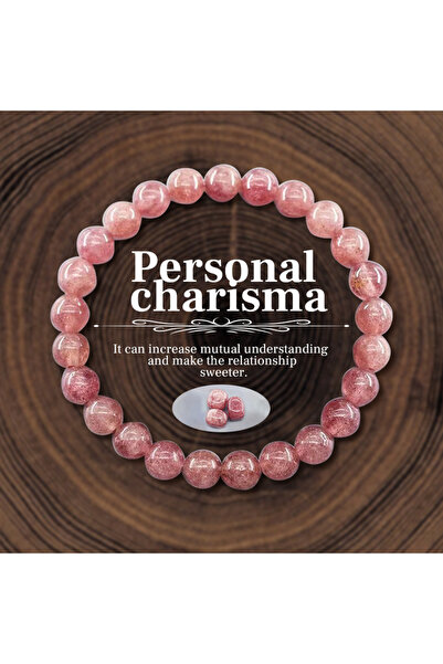 RINHOO FRIENDSHIP BR24Y0630-8 8mm Natural Stone Beaded Bracelet for Women Men...