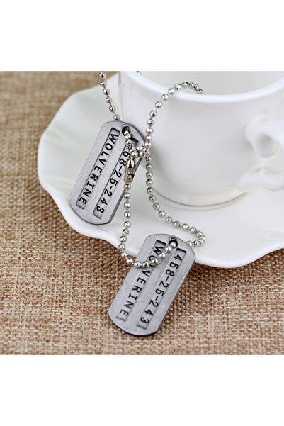 Choice N-299 Movie X-Men Wolverine Card Necklace Pendant Fashion Superhero Lo...