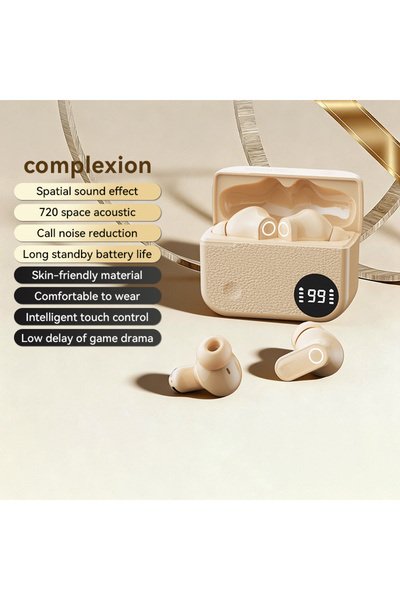 Choice1 Apricot Wireless Bluetooth Headphones Restore Ancient Ways Camera Ori...