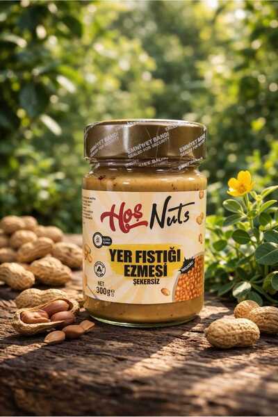 Hoşnuts Şekersiz Fıstık Ezmesi