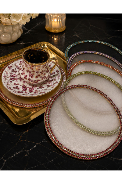 Rose Atelier Bursa 6lı Kahve Sunum Peçetesi - Dubai