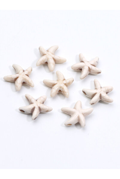 Choice 13mm 50pcs C06566 50Pcs Starfish Acrylic Loose Spacer Beads For Making...
