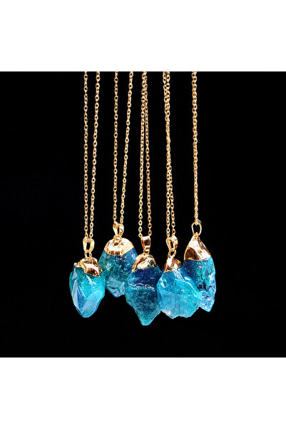 Choice (1PC) Style D Irregular Amethyst Gemstone Necklace Healing Crystal Cha...