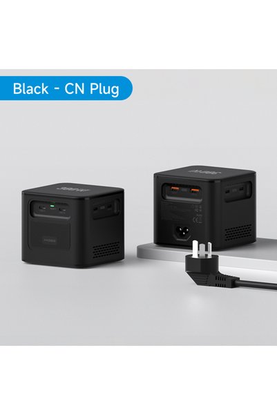 Choice شاحن هاجيبس USB-C بقوة 380 واط، مزود بـ 8 منافذ GaN من النوع C، ومقبس ...