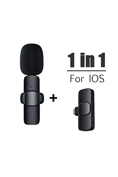 Choice 1 in 1 For IOS Lavalier Wireless Bluetooth Microphone Portable Audio V...