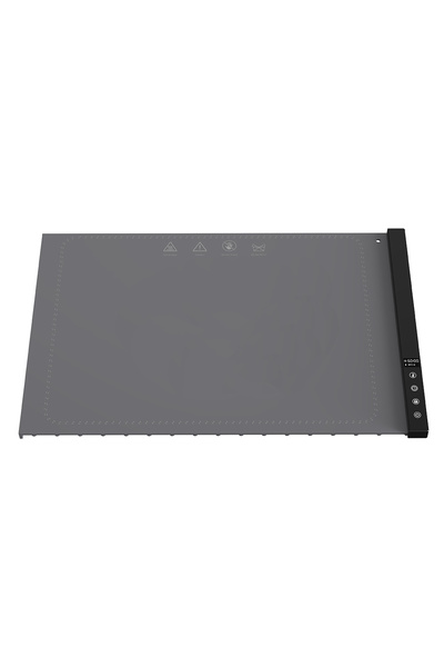 Choice gray with black220V Silicone Heating Mat for Food Warming Trays for Bu...