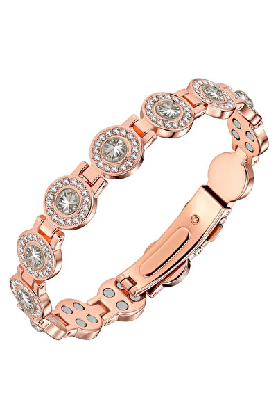 Choice1 4X-LZSL-R-BZ 4x Strong Magnetic Bracelet for Women, High Gauss Magnet...