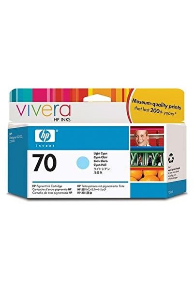 HP Cartus C9390A 70 Cyan deschis