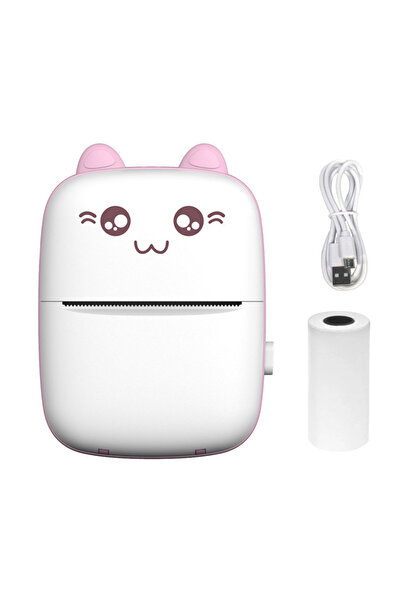 Choice5 C9 pink Portable Mini Bluetooth Wrong Printer Mobile Phone Photo Titl...