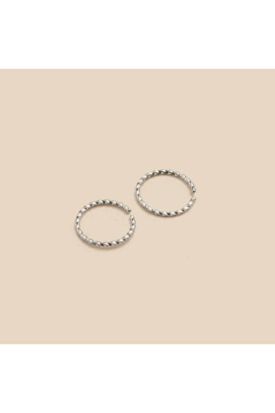 Choice3 Silver 2pcs 316L Stainless Steel Twist Nose Rings 20G 0.8x8mm Septum ...
