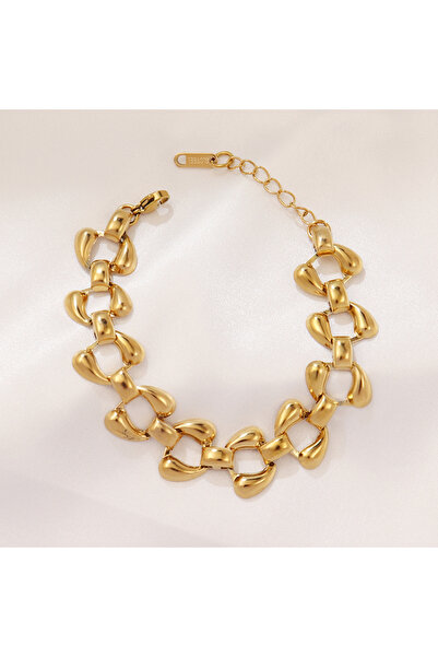 Choice A1575 316L Stainless Steel WaterDrop Bracelet For Women Fashion Gold C...