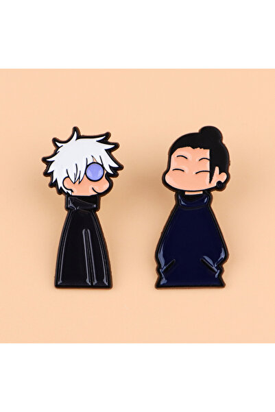 Choice Bandai 2pcs 2pcs/set Cool Boy Enamel Pin Set Cartoon Anime Brooch For ...