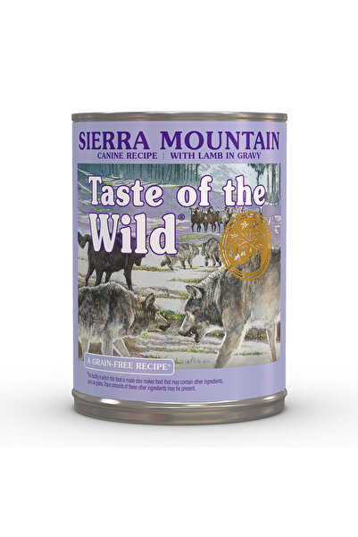 Taste of the Wild Conserva Caine Miere de Munte Sierra în sos 390g