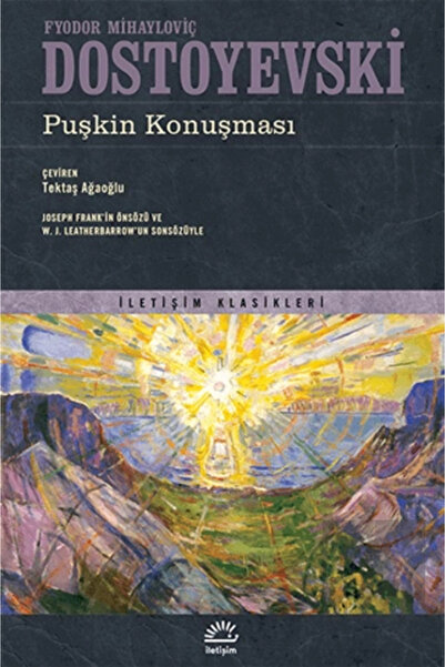 İletişim Yayınları Puşkin Konuşması Fyodor Mihailoviç Dostoyevski