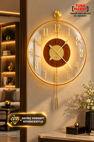 SEVİNÇ KONSEPT Led'li Latin Gold Tiktok Face (Büyük Boy 50 X 75 CM) Kırılmaz ...