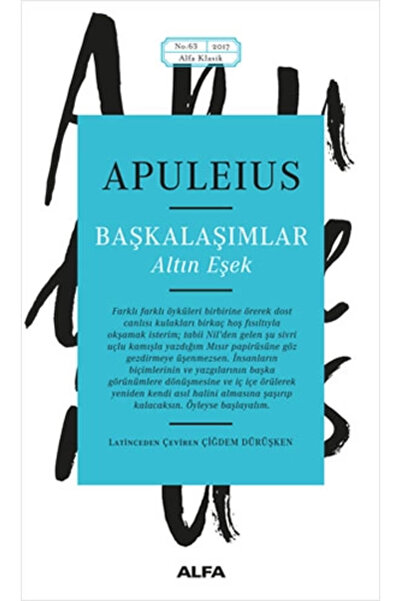 Alfa Yayınları Başkalaşımlar - Altın Eşek