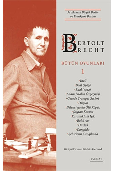 Everest Yayınları Bertolt Brecht Bütün Oyunları 1