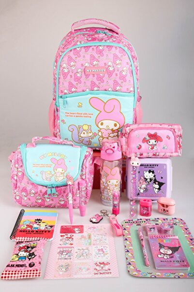 MY MELODY NEW SEASON LICENSED MY MELODY&BEST FRIENDS "MELOPINK COLLECTION" FU...
