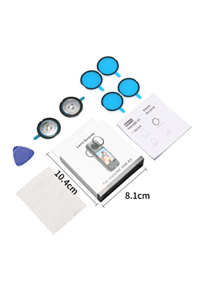 Choice For INSTA 360 X3 Lens Film For Insta360 X3 PC Protective Mirror Adhesi...