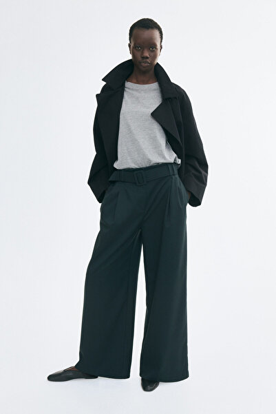 H&M Kemerli Şık Pantolon