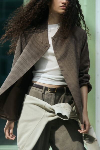 H&M Dik Yakalı Blazer