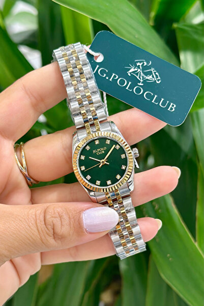 JG. Polo Club Orijinal Çelik Kasa Çelik Kordon Su Geçirmez 2 Yıl Garantili Ka...