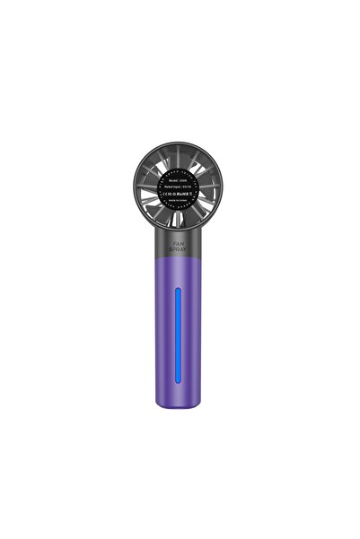 choice2 PURPLE Handheld Small Fan Turbine Spray Mini Fan Water Replenishing O...