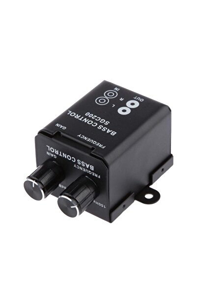 Choice Subwoofer Bass Remote Volume Control Knob RCA Level Frequency Equalize...