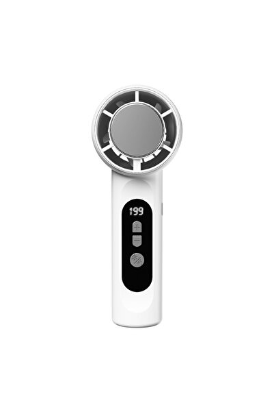 Choice WHITE Handheld Portable Fan 199-Speed Desktop Fan USB Rechargeable Coo...