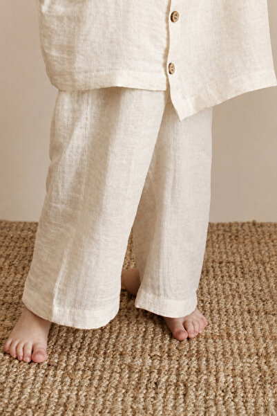 Oh La La Koala For Little Ones Bej Keten Pantolon